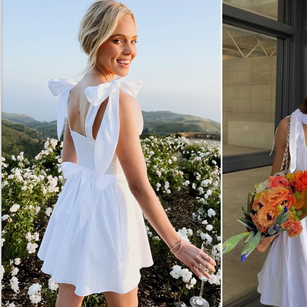 Show Me Your MuMu White Dress NWT